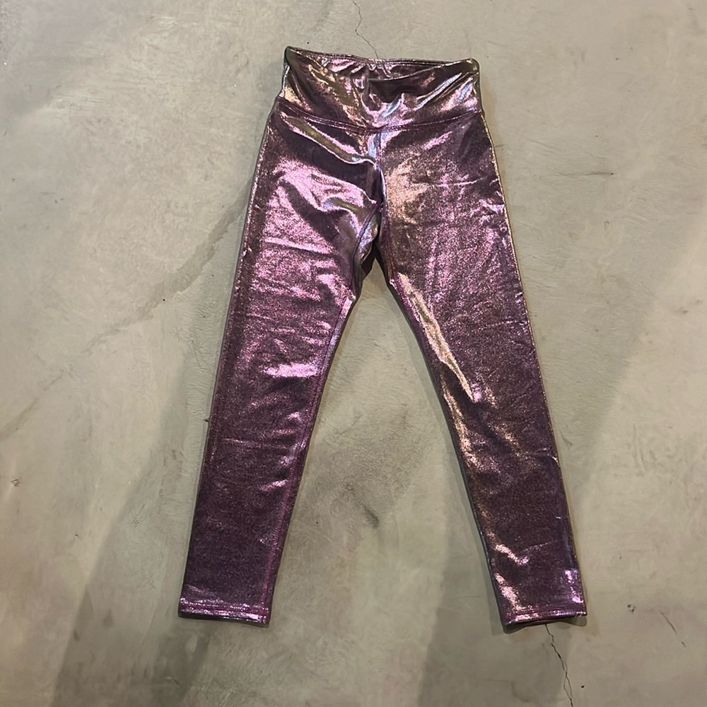 Girls Old Navy Active sparkly leggings